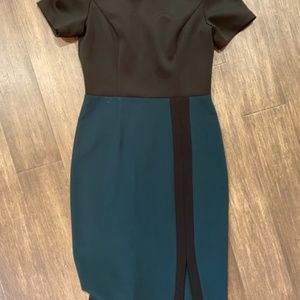 Adrianna Papell Short-sleeve Midi Dress